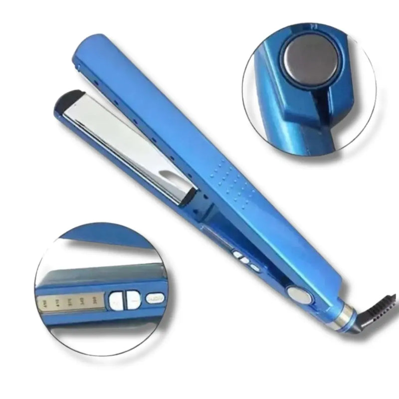 Chapinha Bivolt 110 220 Volts Alisadora Profissional de Cabelos Titanium - Imagem 2