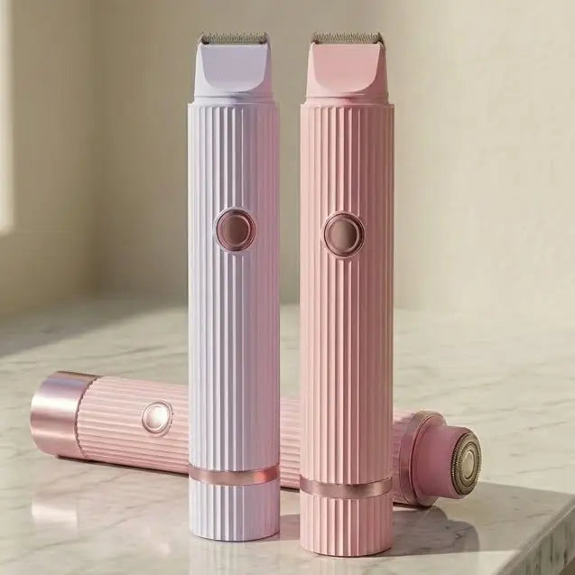 Depilador Portátil Feminino Suave para Rosto e Corpo com 2 Cabeças - Imagem 4